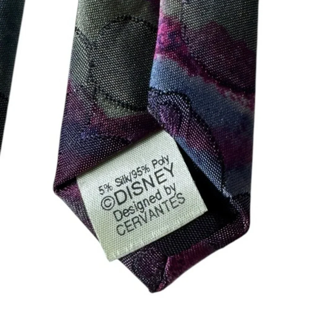 Vintage Cervantes Disney Silk Tie Mickey Mouse Abstract Artsy‎ Career Formal